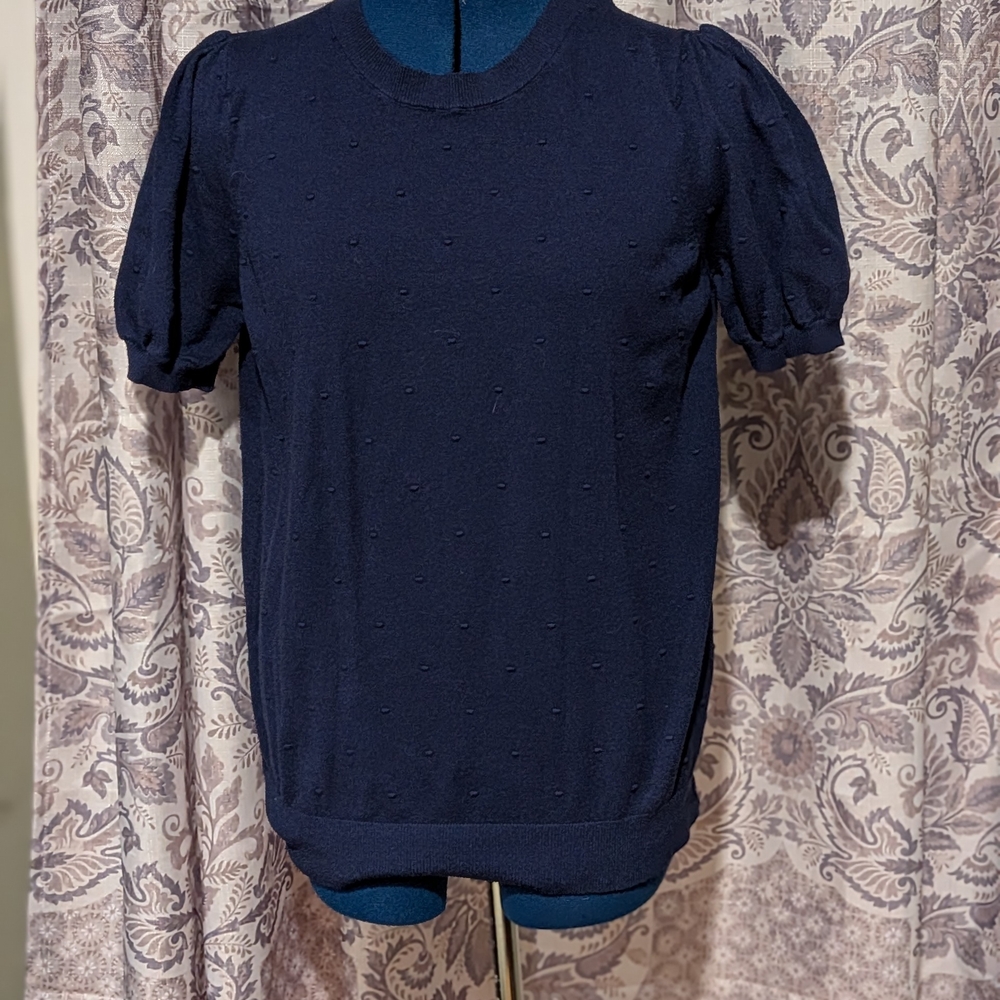 Navy Blue Women's Top